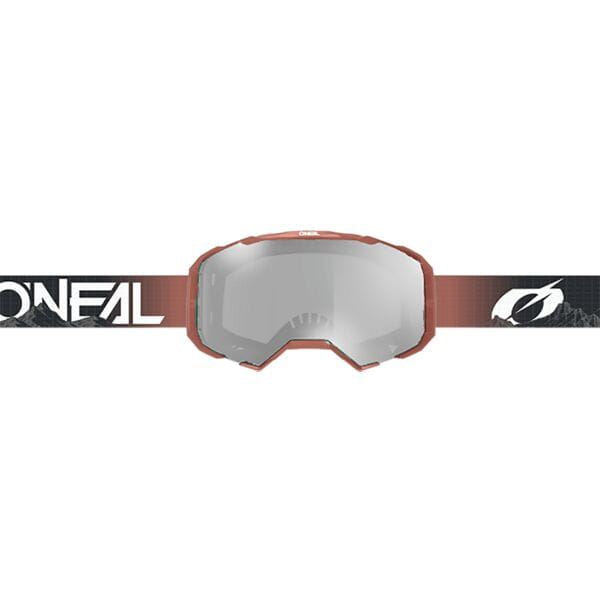 O'Neal 2025 Motocross Goggles B-22 Covert Black Red Clear